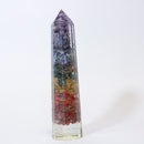 Seven Chakra Tower Point Crystal 